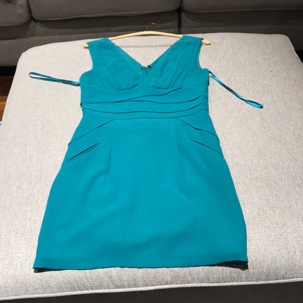 Summer Teal BCBG Dress